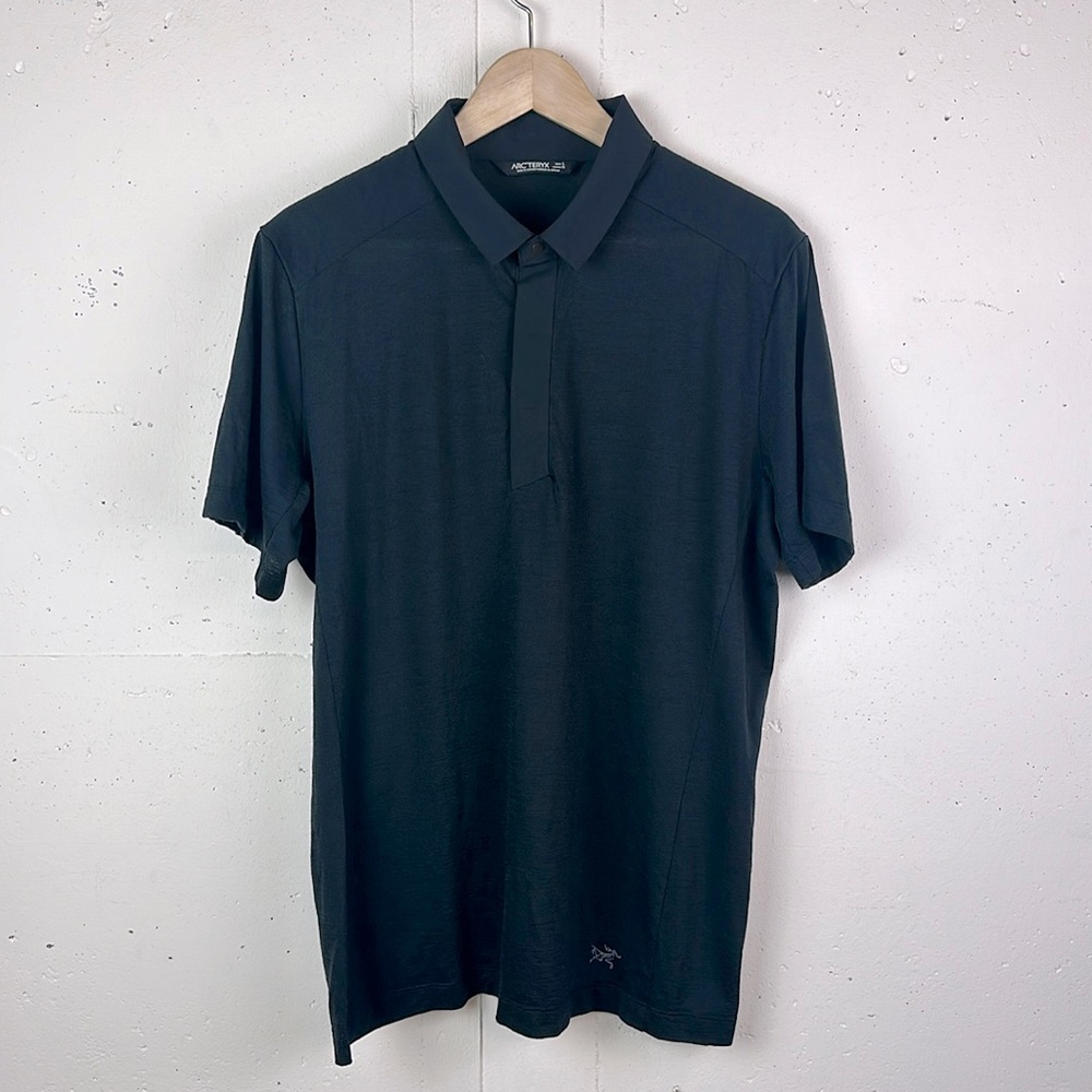 Arc’teryx A2B Polo Wool Blend Commuter Cycling Short Sleeve Shirt